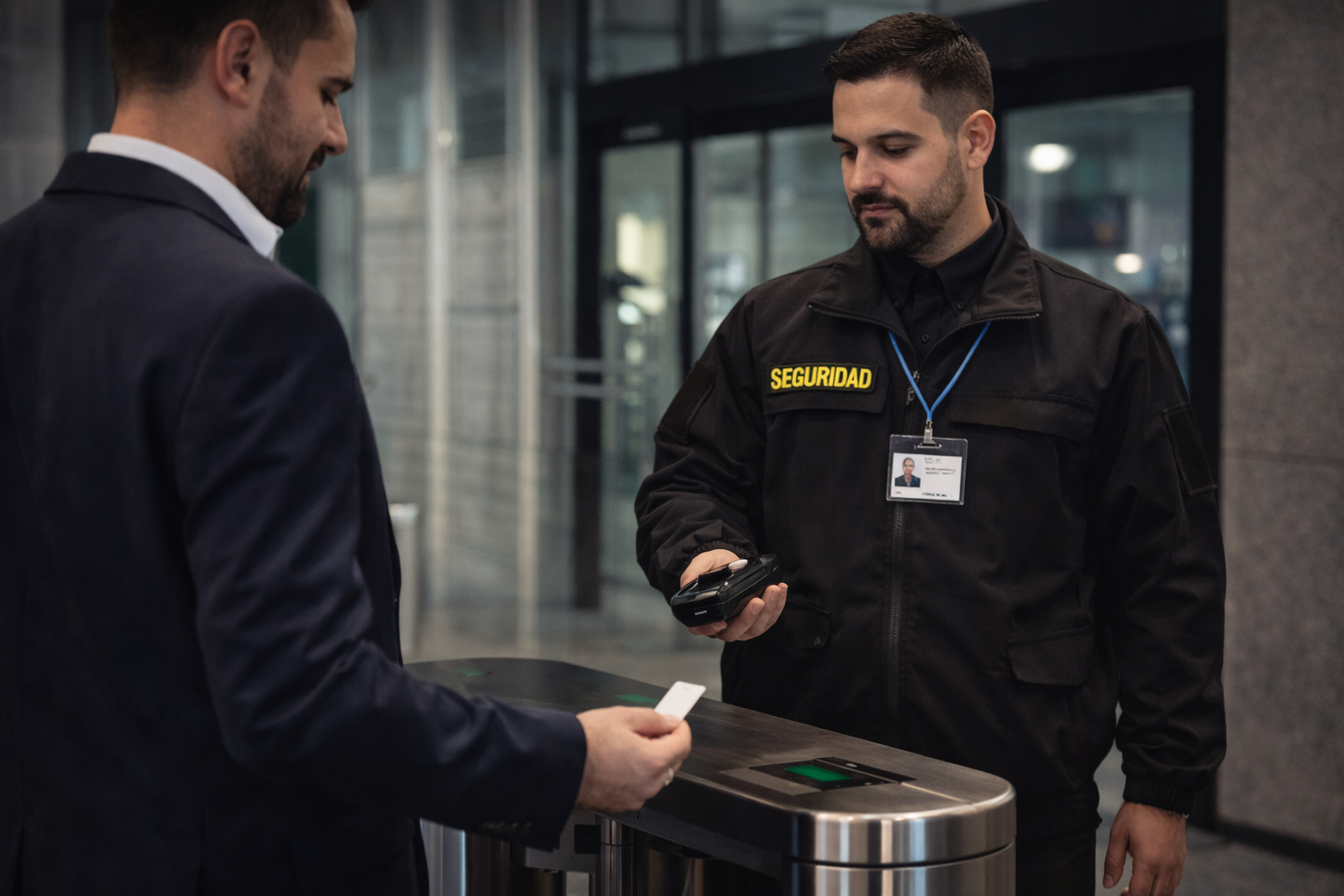 Control de acceso en oficina dark control service barcelona